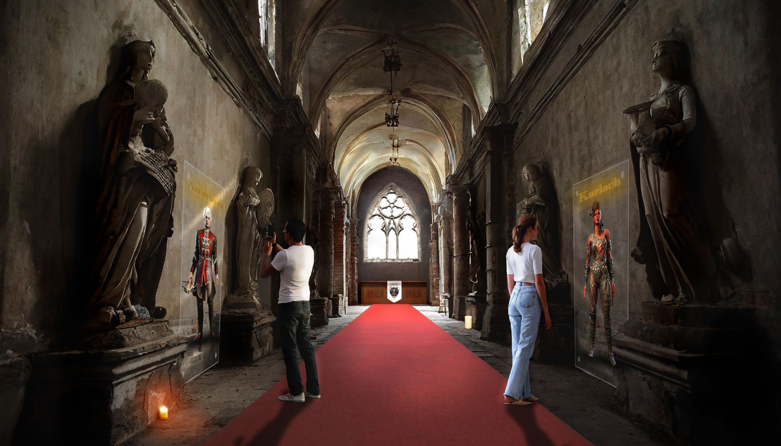 Chiesa di Cyeric allestita