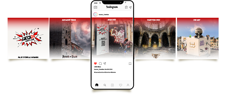 Feed Instagram della campagna