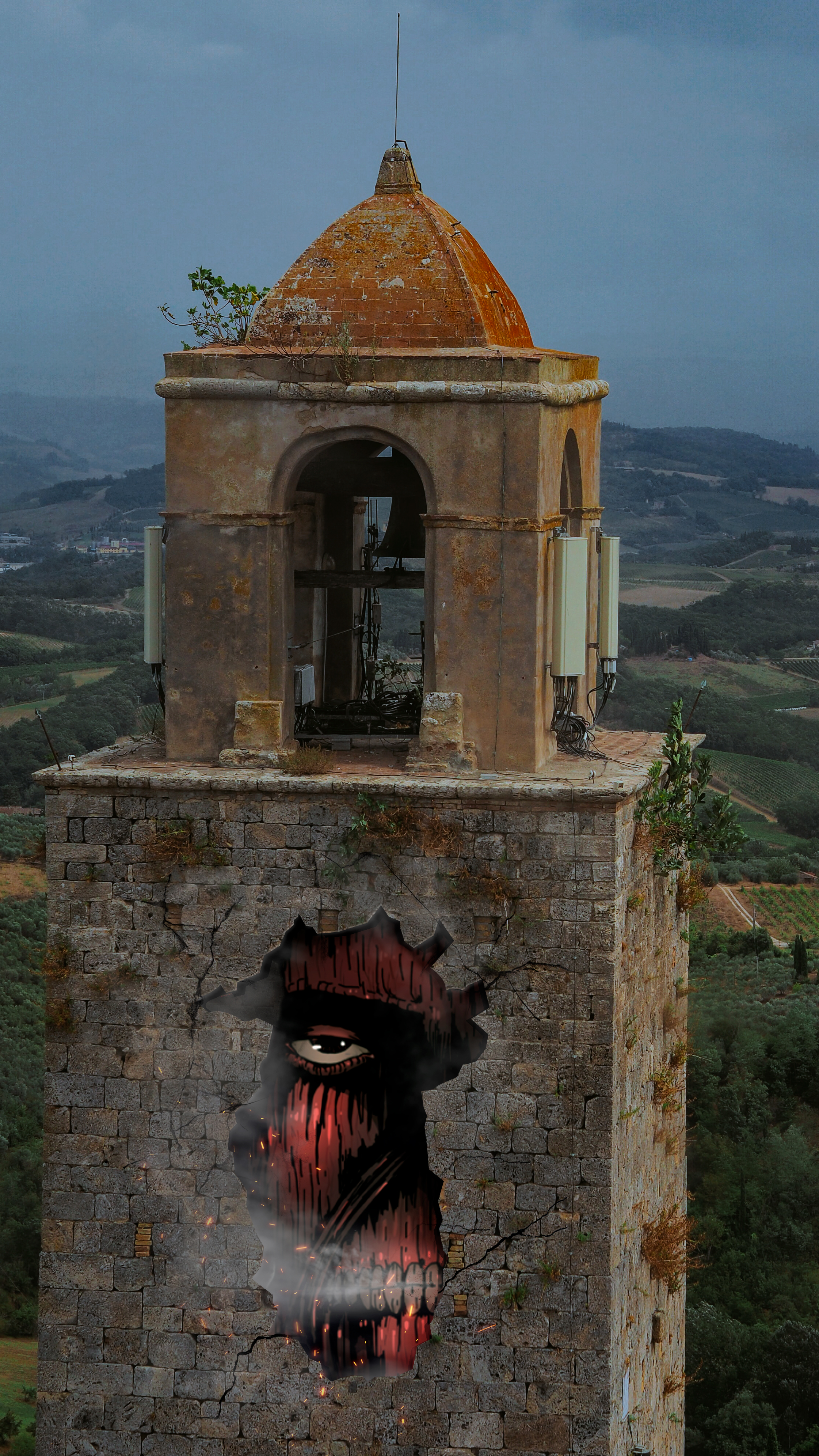 Lo sguardo dietro al muro